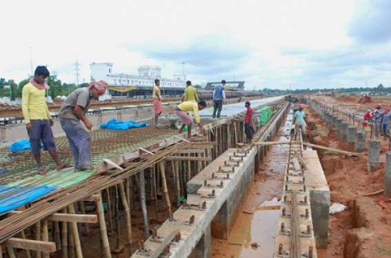 Agartala-Udaipur rail targeted to open by March 2016, land to be handed over by August’ 15 Agartala-Udaipur rail targeted to open by March 2016, land to be handed over by August’ 15